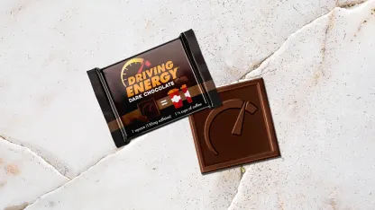 90-Pack: Zenevo Driving Energy Chocolates with Caffeine