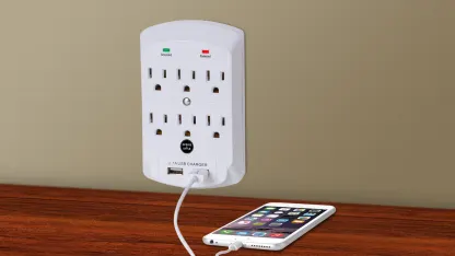 4-for-Tuesday: 6-Outlet Surge Protectors with 2 USB Ports and Anchor Screw