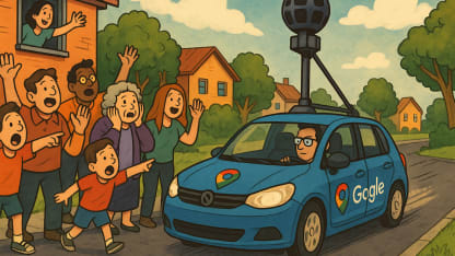 Have you ever seen the Google Street View car?