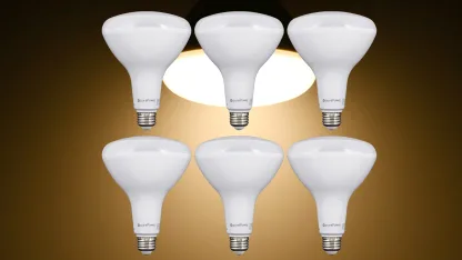 6-Pack Greentech BR40 LED Bulbs