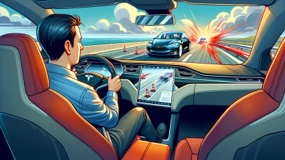 Tesla Owners: Try not to run into a guardrail!