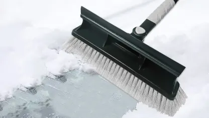 Improvements 4-In-1 Snow Shovel & Snow Brush