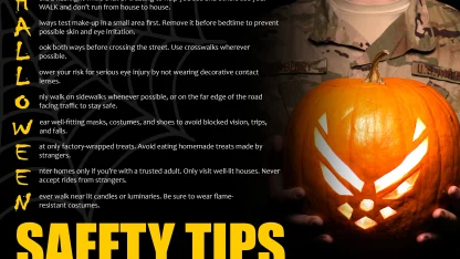 Halloween safety