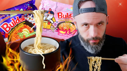 Babish reviews packaged ramen including Buldak