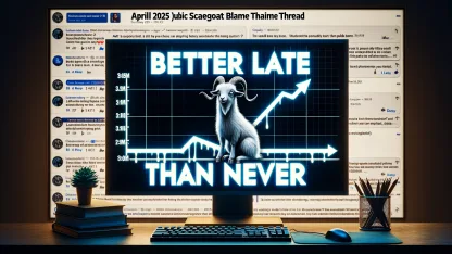 Better Late than Never (April 2025 scapegoat blame thread)