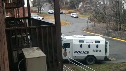 The scene outside my apartment right now