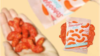 36-Pack: Schoolyard Snacks Low Carb Keto BBQ Puffs