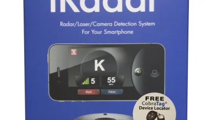 Cobra iRadar Detector and CobraTag Device Locator