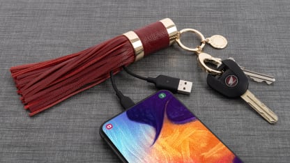 Rebecca Minkoff Power Tassel Keychain (Micro-USB)