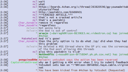 Threads being deleted by mods or OPs?