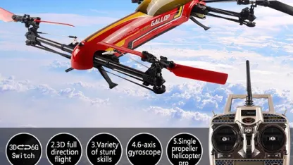Banggood now shipping V383 collective pitch quadcopter