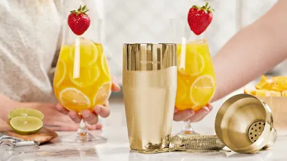 Mixology 23-Piece Gold Bartender Set