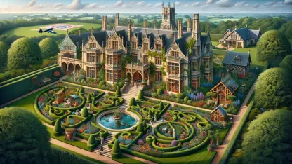 You're an eccentric rich person. Where do you live?