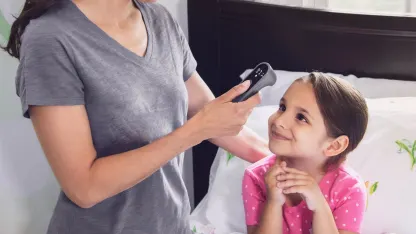 2-Pack: Sunbeam Touchless Digital Infrared Body & Object Thermometer