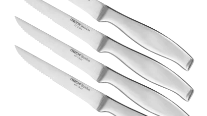 Oneida Stainless Steel Steak Knife Set (4-Pack)