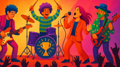 Best colorful rock band/musician: