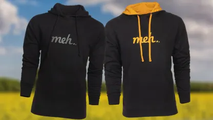 Meh Logo Hoodies