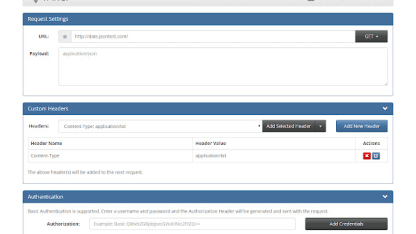 Yet another request.