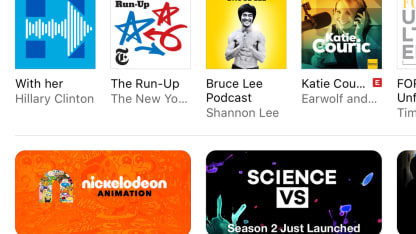 When do you usually listen to podcasts?