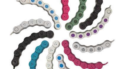 Quirky Pivot Power Surge Protector Bundle (Random-Colored 4-Outlet & 6-Outlet)
