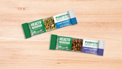 42-Pack: Health Warrior Organic Pumpkin Seed Bars