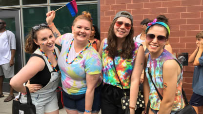 Alzheimer's Society declares Arts Program a rousing success, noting people keep coming back again and again to try it.