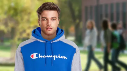 2-Pack: Champion Raglan Sleeve Fleece Hoodies