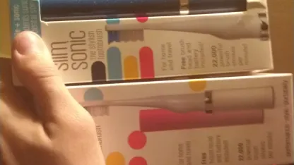 Toothbrush reveal thread