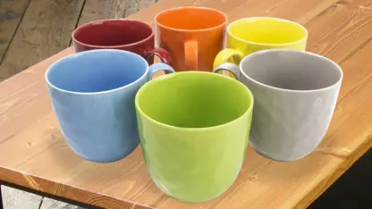 6-Pack: Yedi New Bone China Mugs