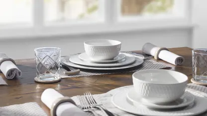 Designing Dining 24-Piece Dining Set with Service For 4