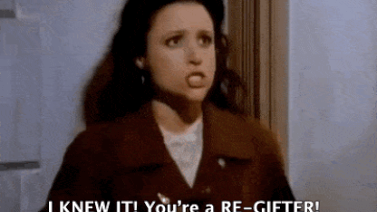 Upcycled And Regifted: our awesome gift from @djslack