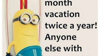 Anyone need a vacation?