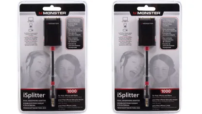 2-for-Tuesday: Monster Headphone Splitters with Volume Controls