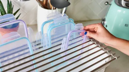 Do you keep your food container lids organized?