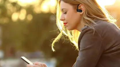 Lifestyle Advanced True Wireless Headphones with Portable Charging Case