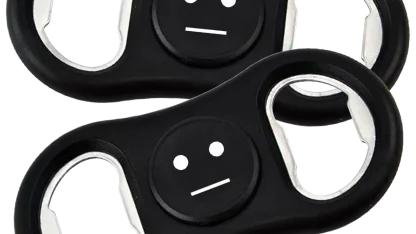 2-Pack: Meh Fidget Spinner Bottle Opener