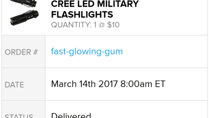 Goat Day 5 - Flashlights