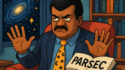 Neil deGrasse Tyson explains why he hates the term "parsecs"