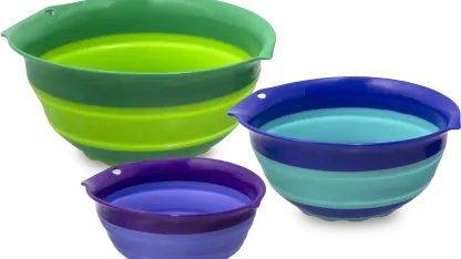 Squish 3-Piece Collapsible Bowl Set