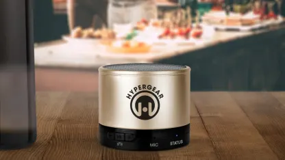 2-Pack: HyperGear MiniBoom Portable Bluetooth Speaker