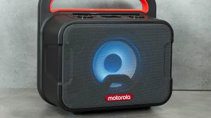 Motorola Sonic Maxx Portable 40W TWS Wireless Party Speaker w/ LED Lighting