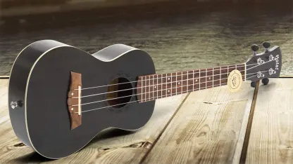 Hola! Music Deluxe Series 21" Soprano or 24" Concert Ukulele Bundle