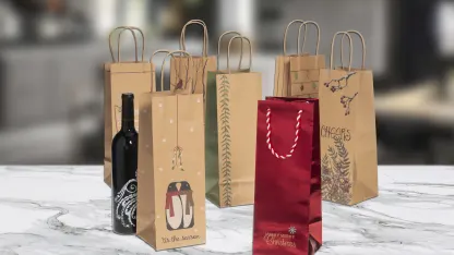 50-Pack: Holiday and All-Occasion Gift Bags