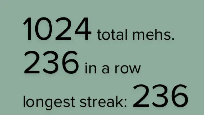 Finally... 1 Megameh.