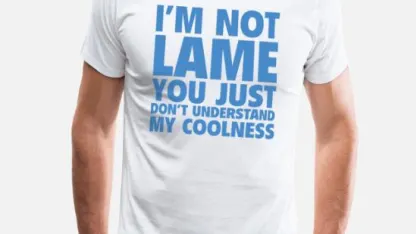 My shirts not lame!!!