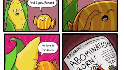 Birth of the abomination.