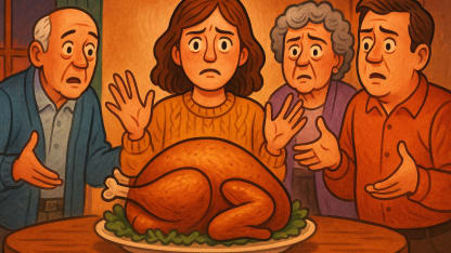 Who's hosting Thanksgiving this year?