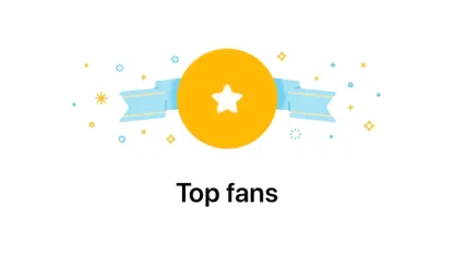 Explain Facebook top fans
