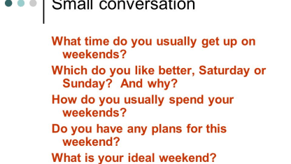 What time do you get up on Sundays?