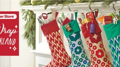 How many items should be in a properly stuffed stocking?